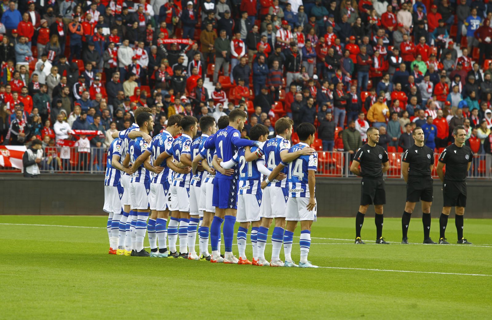 Imágenes del partido U.D. Almería-Real Sociedad