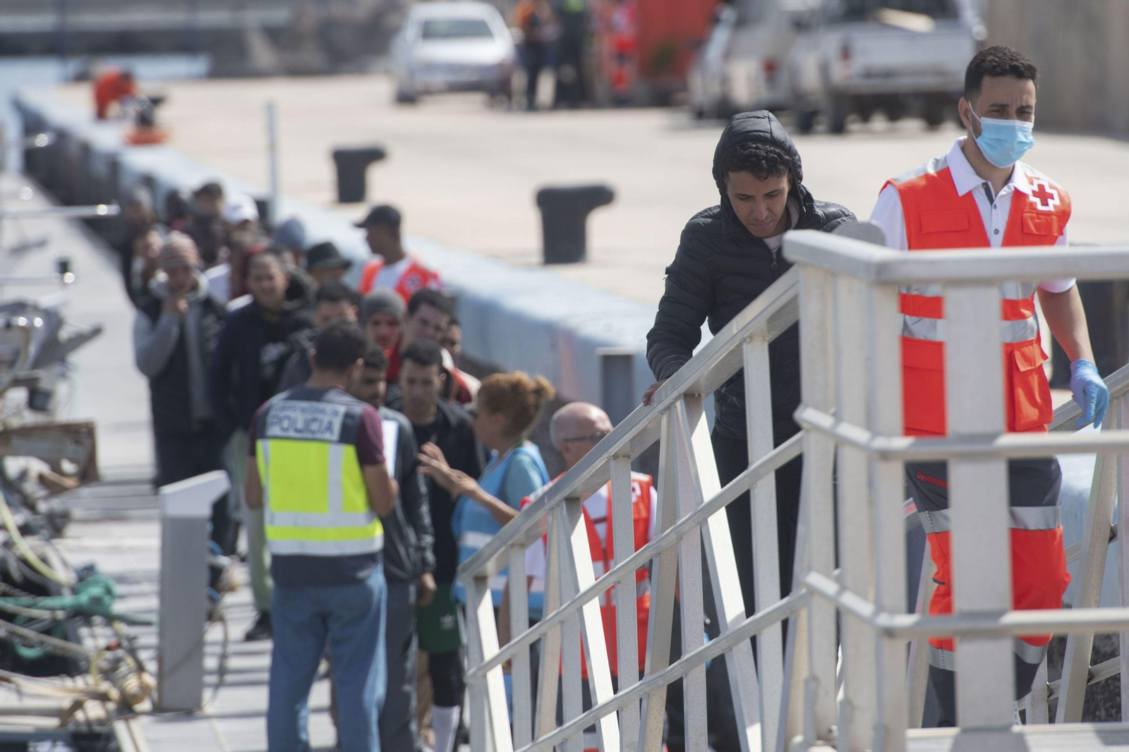 Llegada de inmigrantes a Fuerteventura