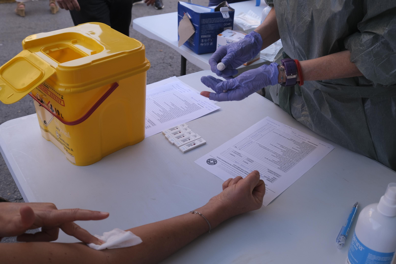 Fotogalería pruebas serológicas de la COVID-19 en Santa María del Águila