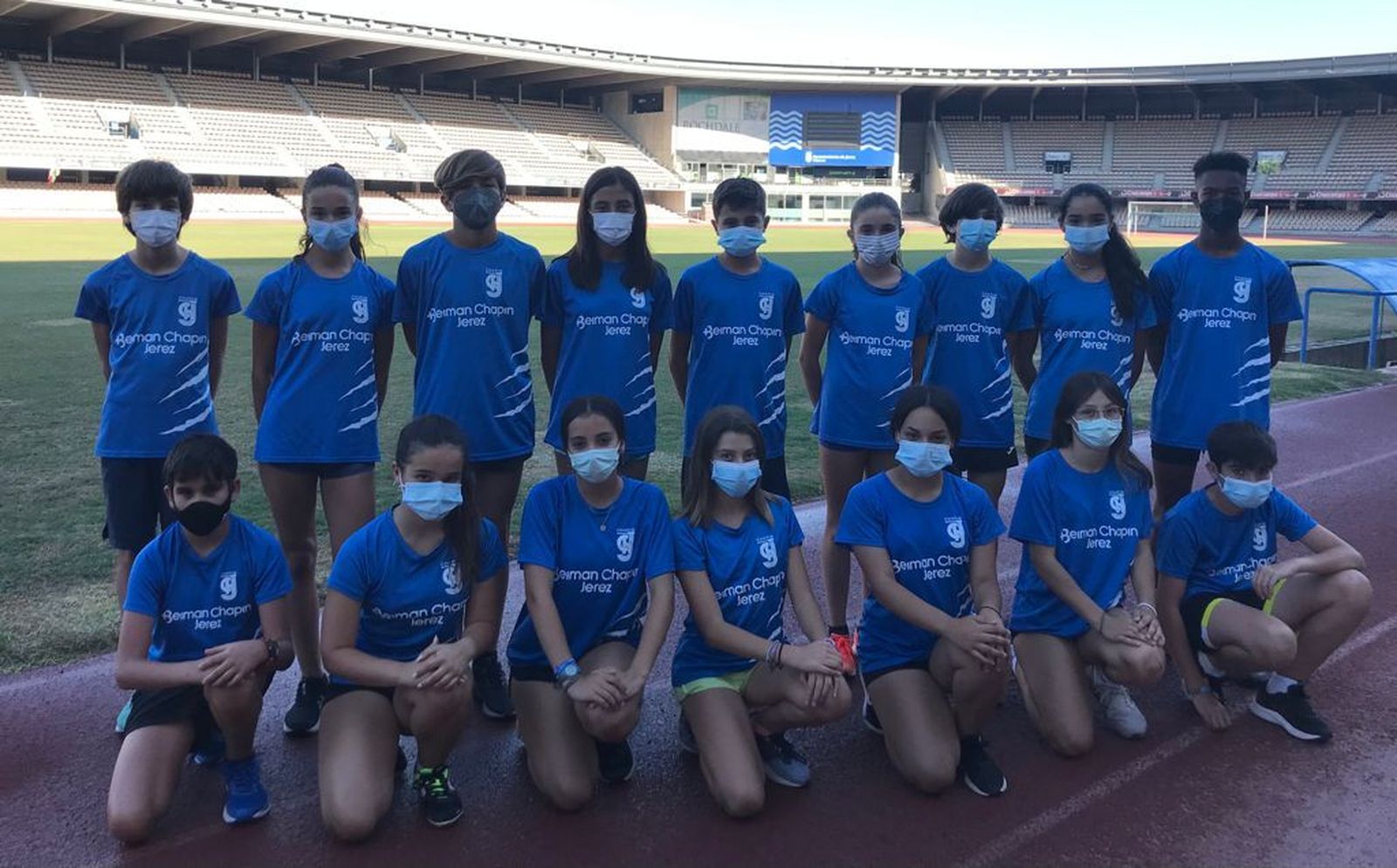 El equipo sub-14 del Beiman Chapín compite en Motril.