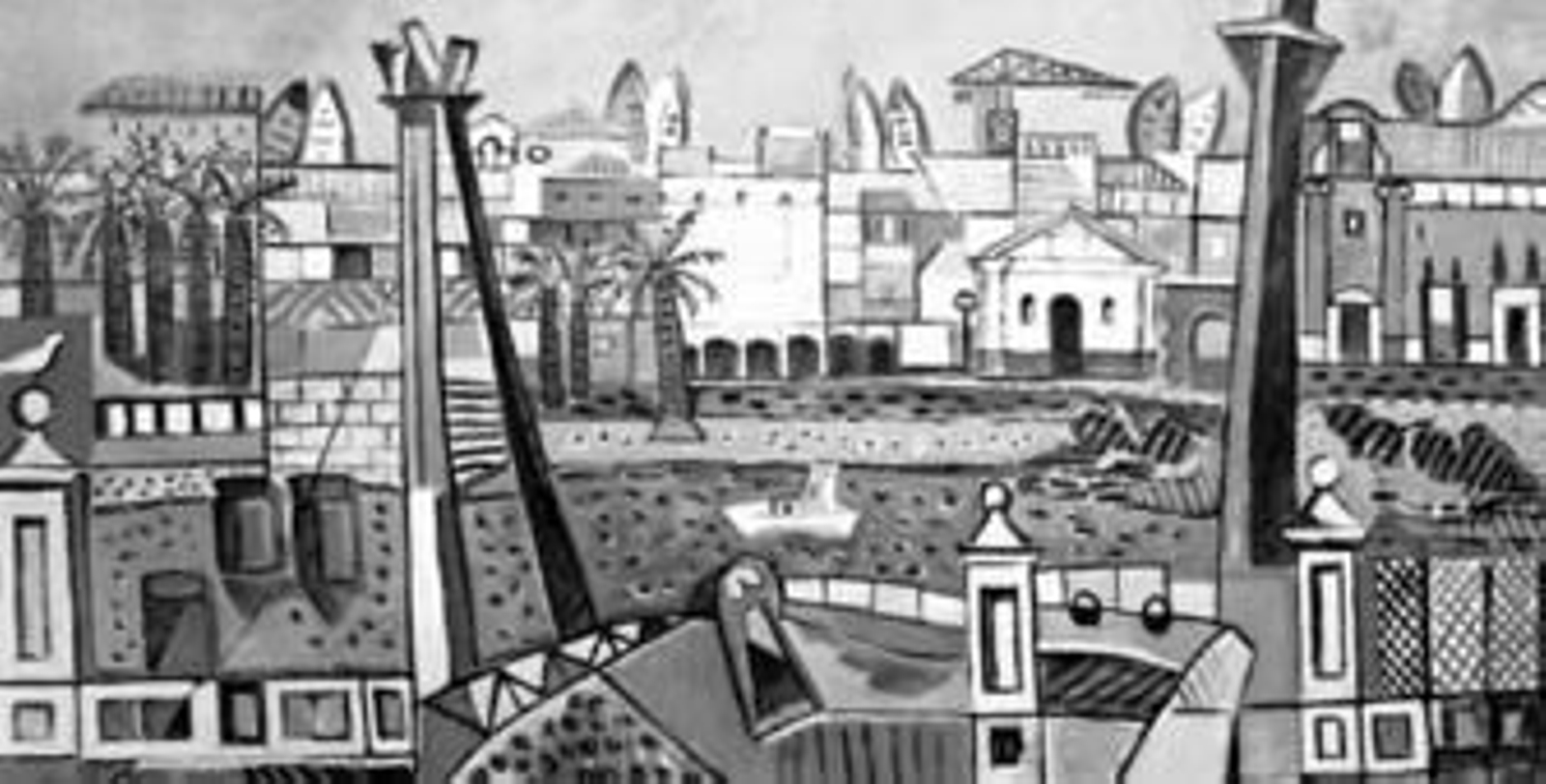 Este es el cuadro que donará hoy José Manuel Paredes a la Academia de Bellas Artes.