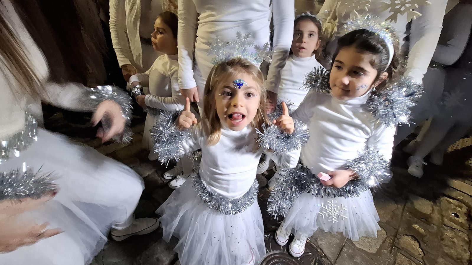 Papá Noel llegó a Puerto Real