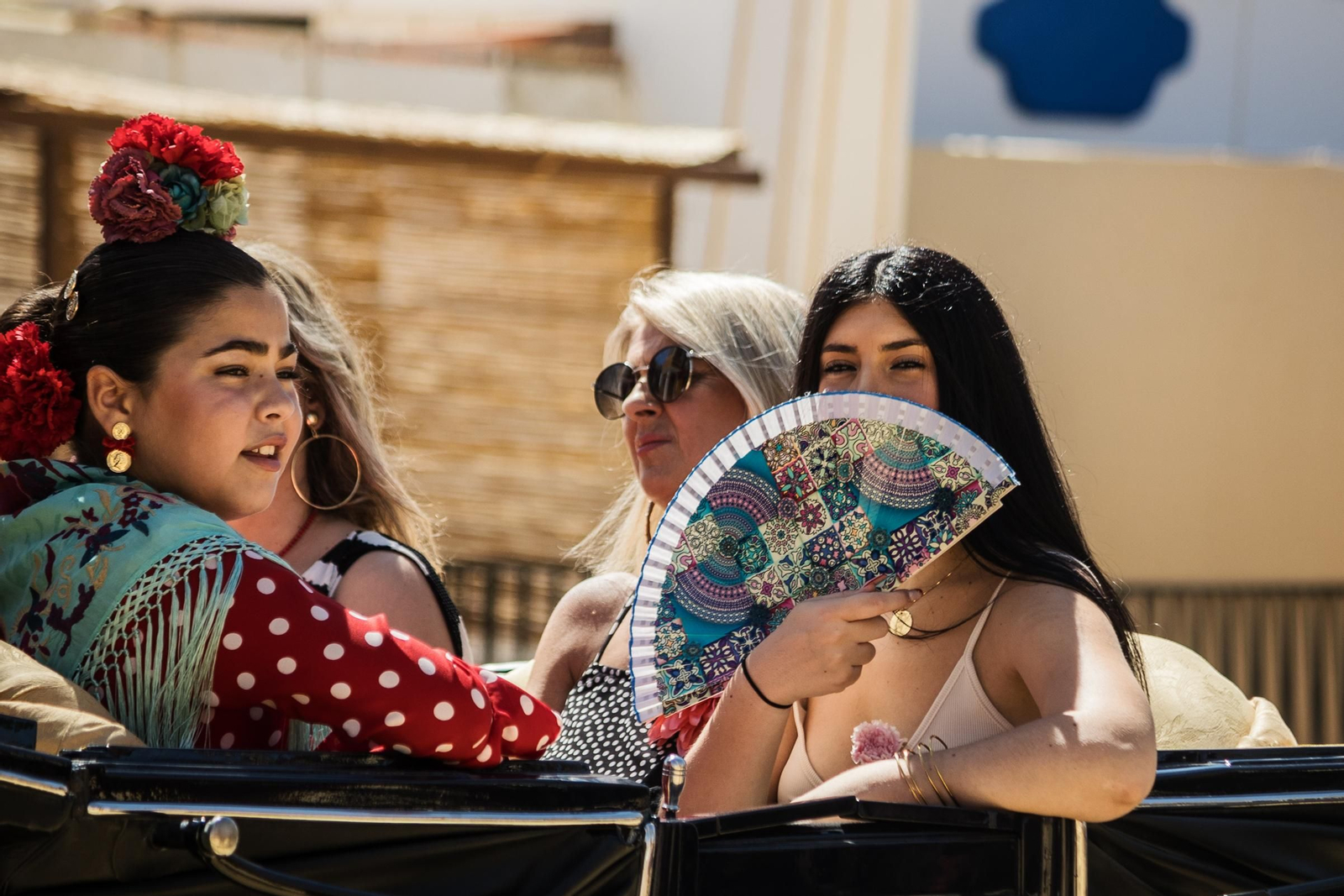 Imágenes del ambiente el martes en la Feria de Jerez 2024