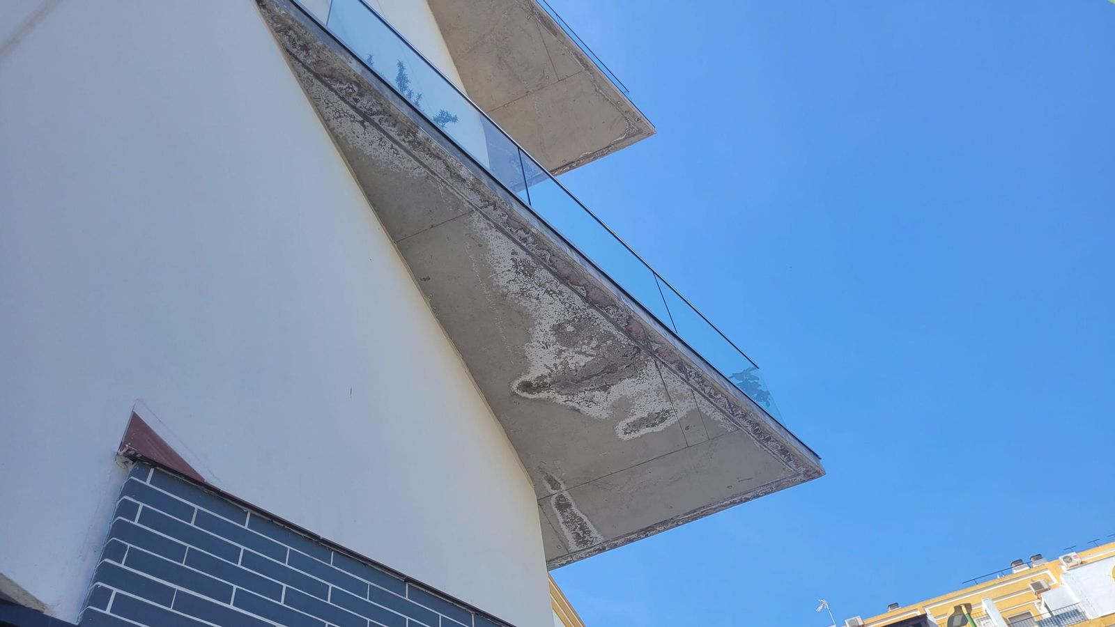 Deficiencias en los balcones