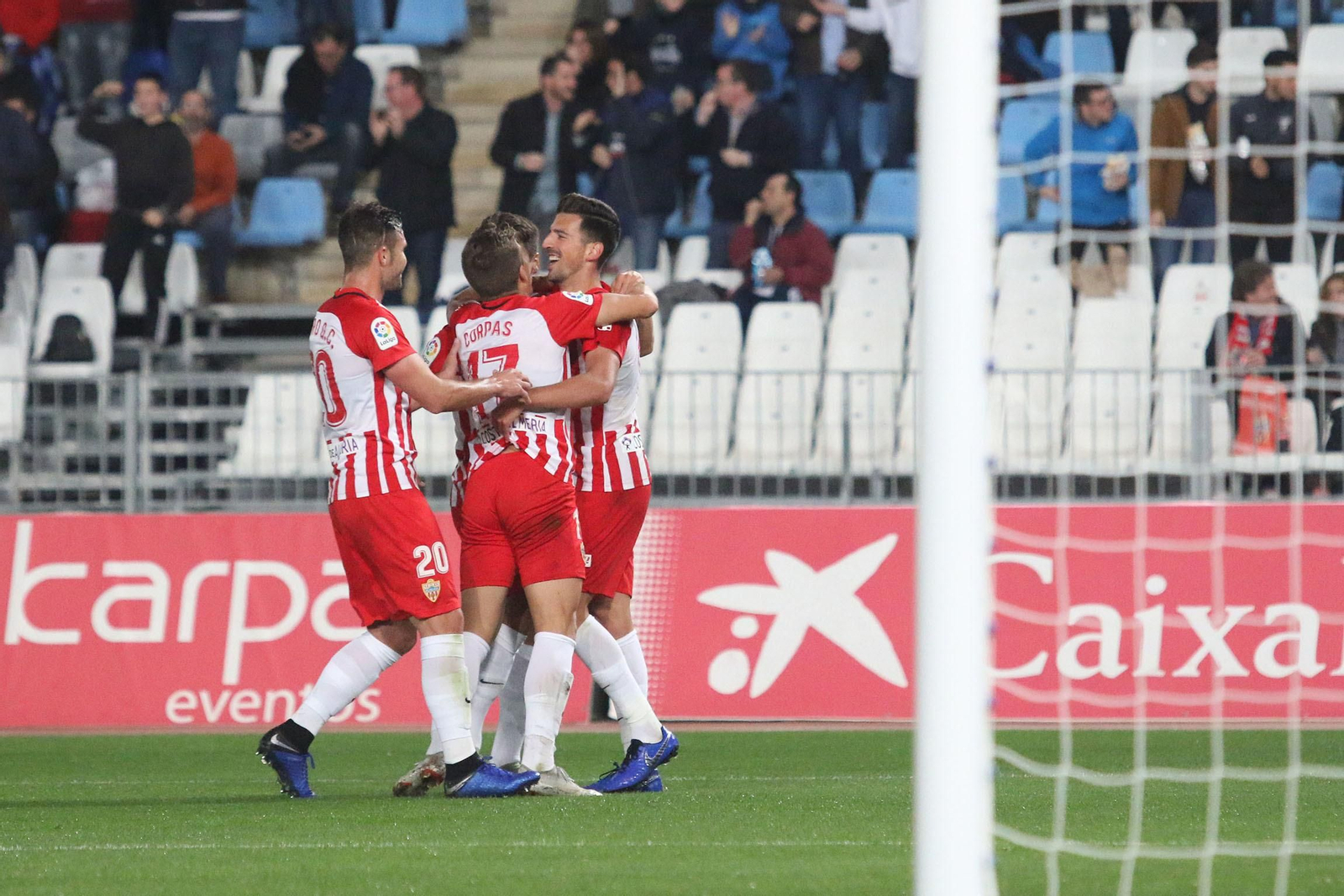 El Almería-Lugo, en imágenes