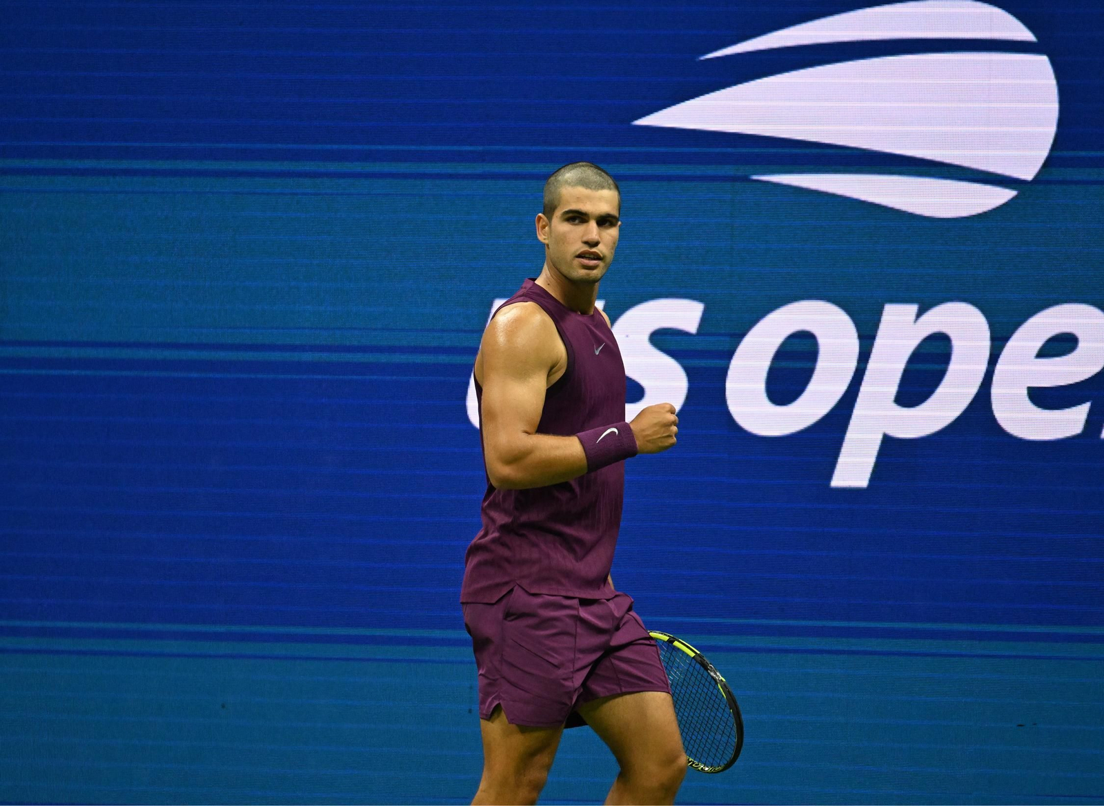 Las fotos del nuevo 'look' de Alcaraz en el Open USA