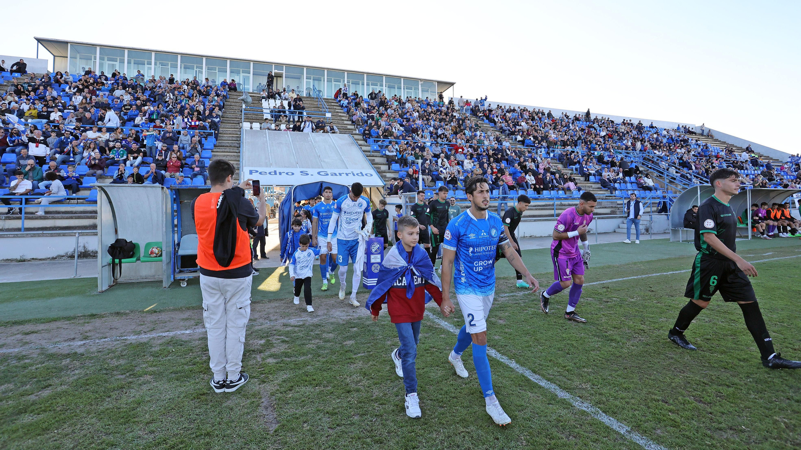 Xerez DFC - Córdoba B en el Pedro S. Garrido de Jerez
