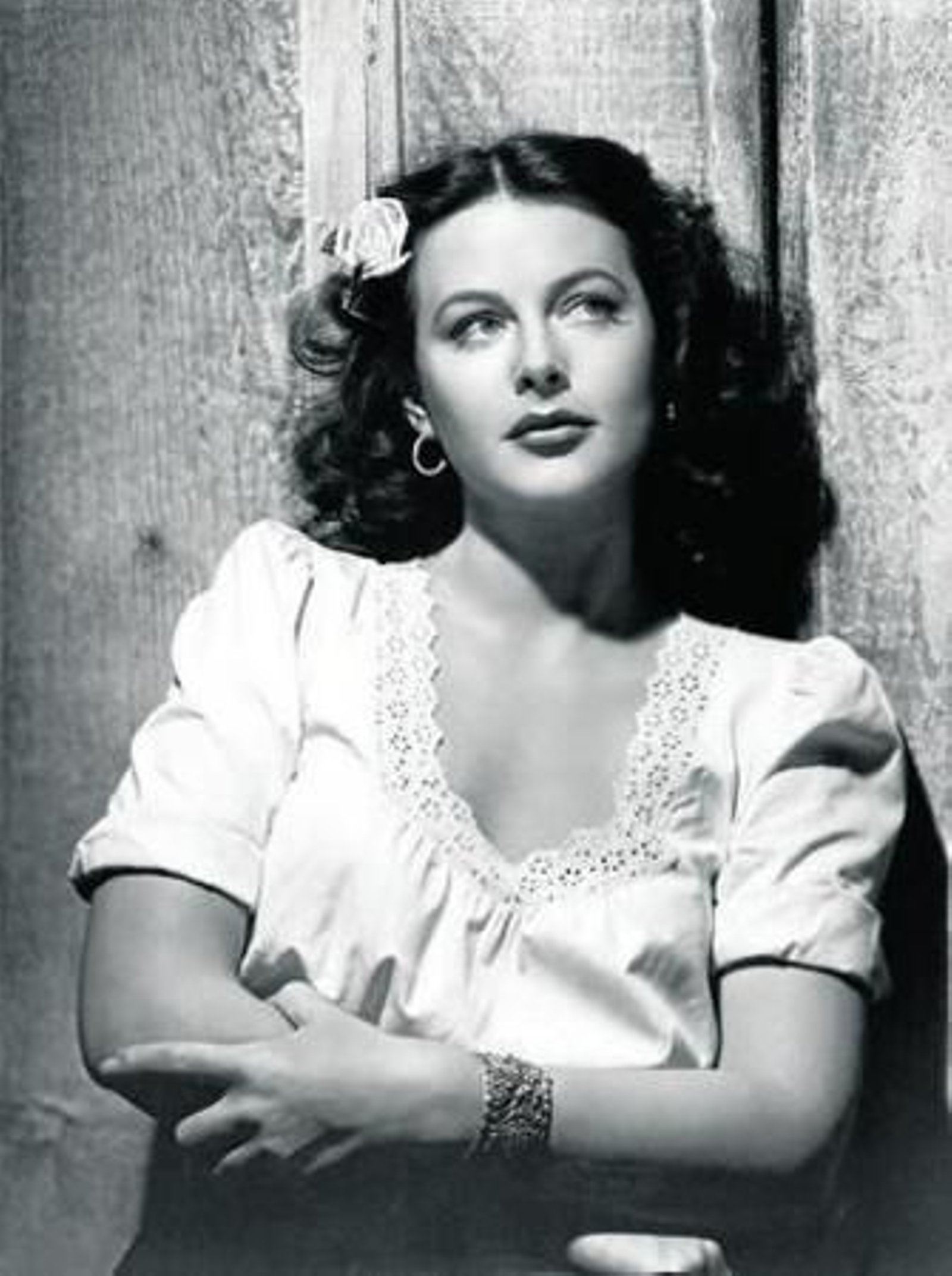 La actriz Hedy Lamarr, durante su paso por la época dorada de Hollywood.