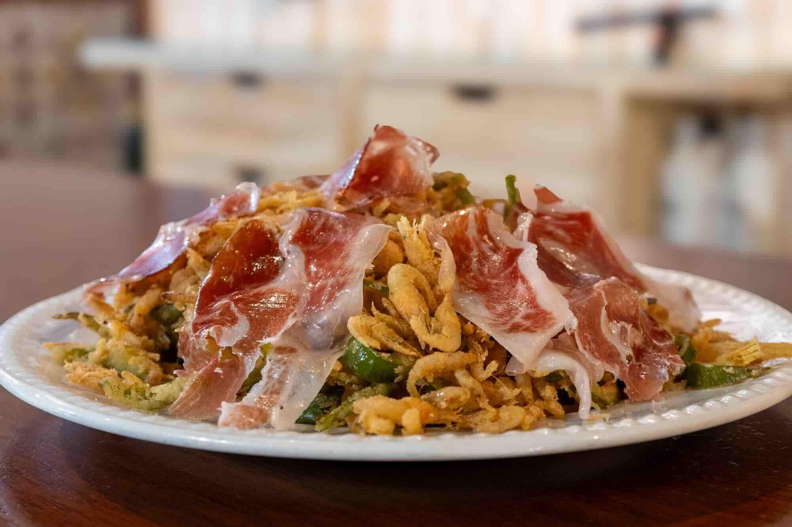 Verduritas al estilo de la casa, de la Bodeguilla Bar Jamón (El Puerto) Verduritas al estilo de la casa, de la Bodeguilla Bar Jamón (El Puerto)