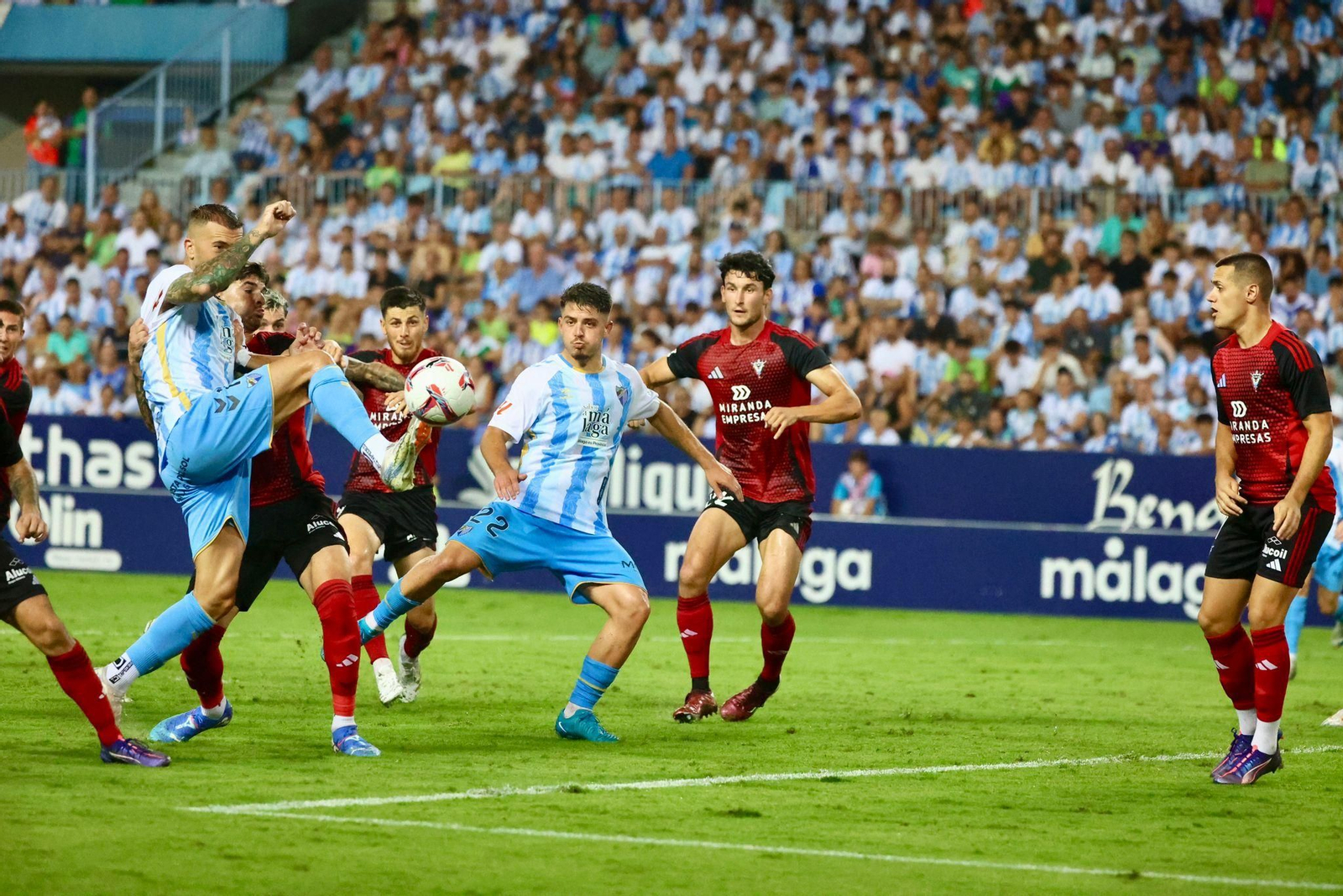 Las fotos del Málaga CF - Mirandés