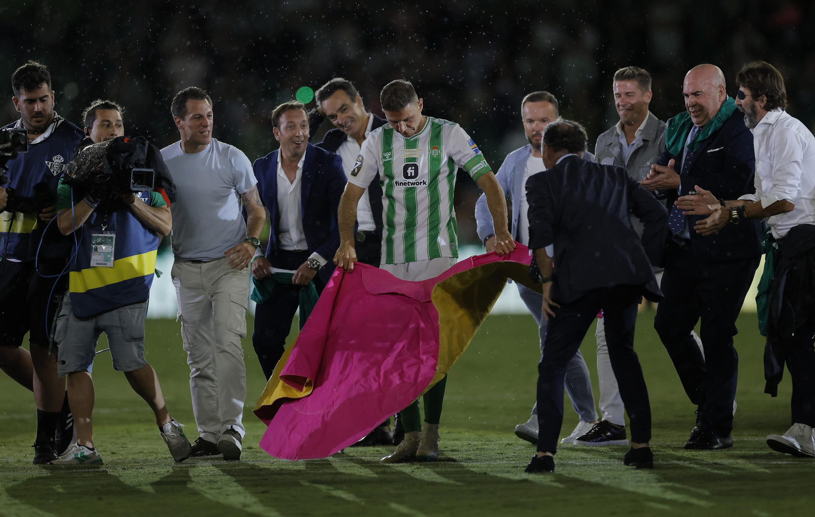 Las imágenes del partido de despedida de Joaquín