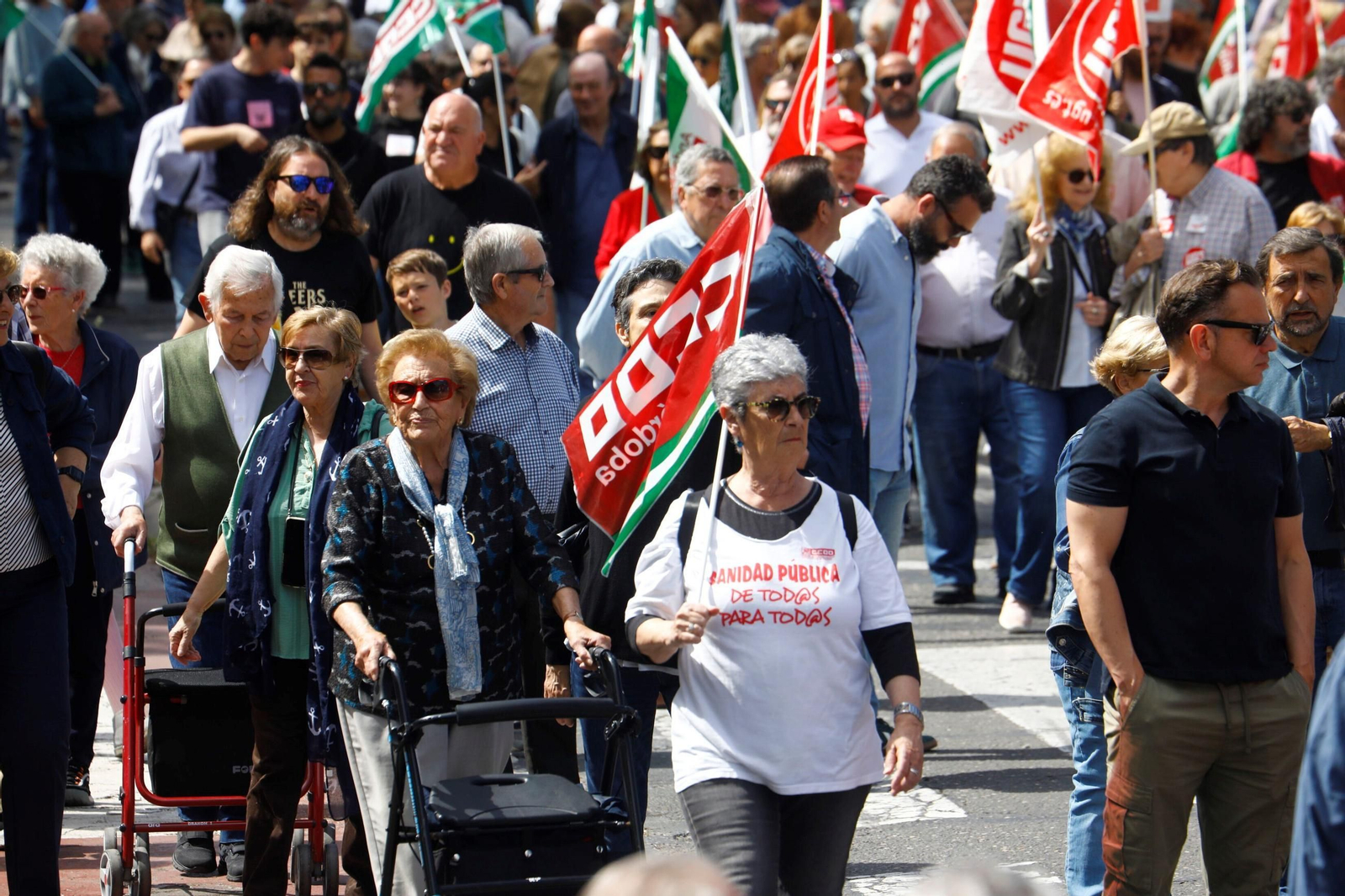 Todas las imágenes de la manifestación del 1 de mayo en Córdoba Todas las imágenes de la manifestación del 1 de mayo en Córdoba