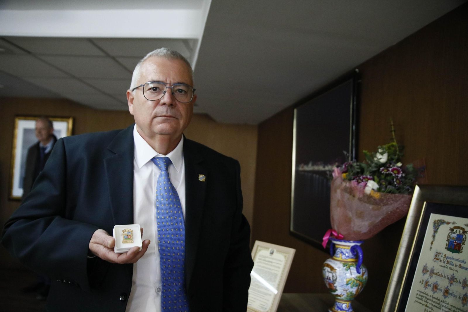 Las imágenes del nombramiento de hijo predilecto de Garrucha a José María Martínez de Haro