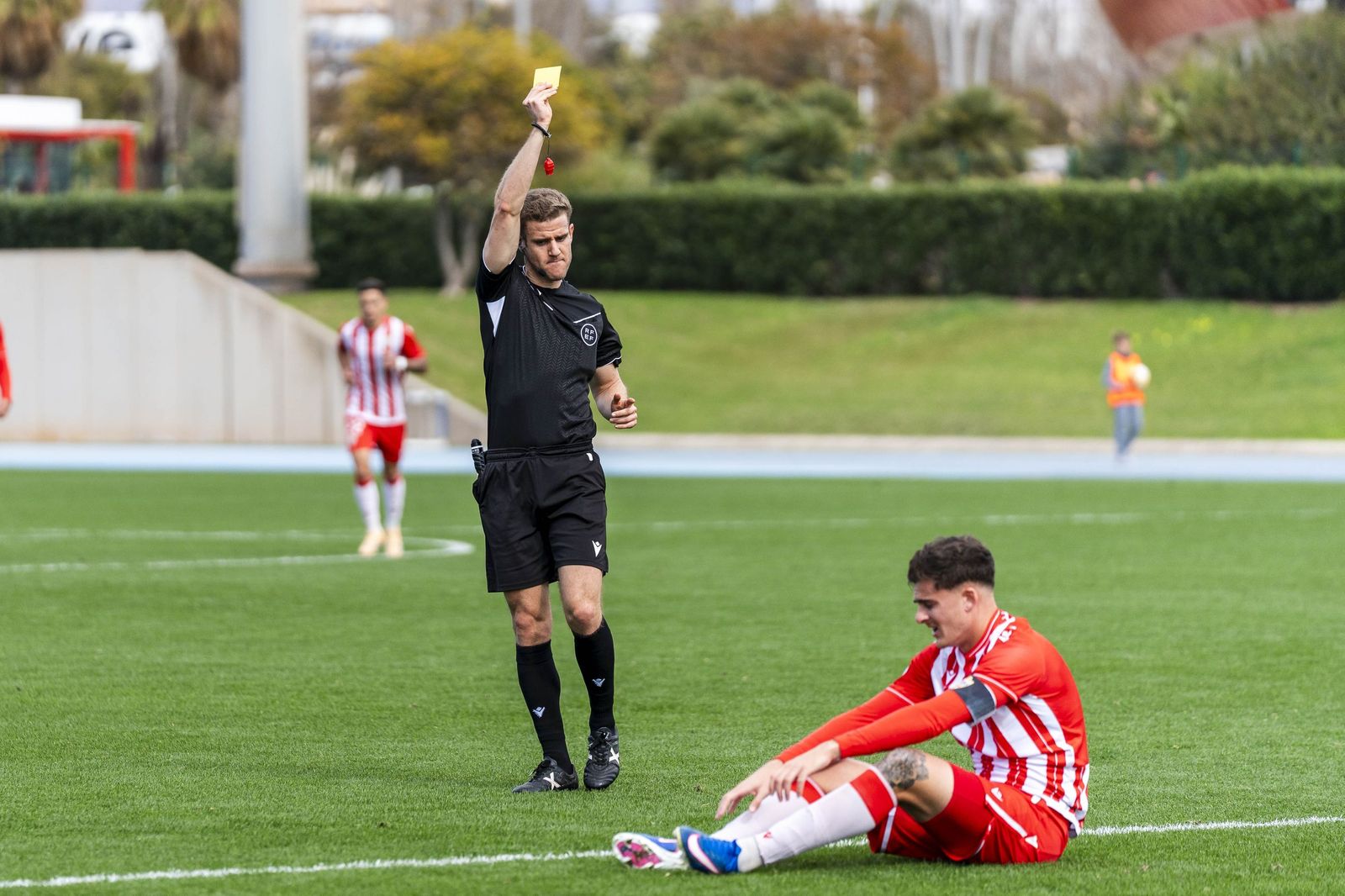 Las imágenes del Almería B y Atlético Malagueño en el Anexo de los Juegos Mediterráneos