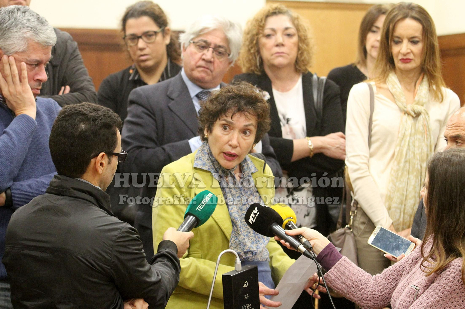 Concentración de jueces y fiscales en el Palacio de Justicia, en imágenes