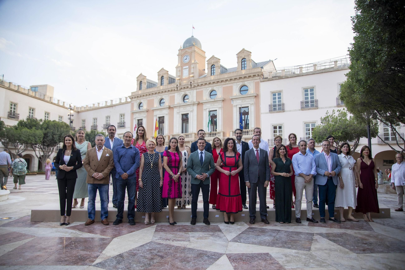 Las imágenes de la inauguración de la Plaza de la Constitución en Almería
