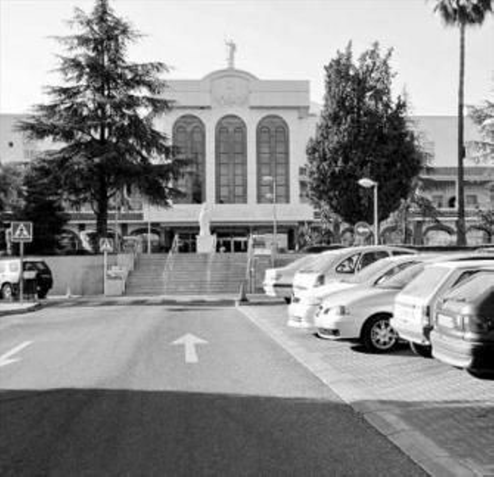 Fachada del hospital de San Juan de Dios.