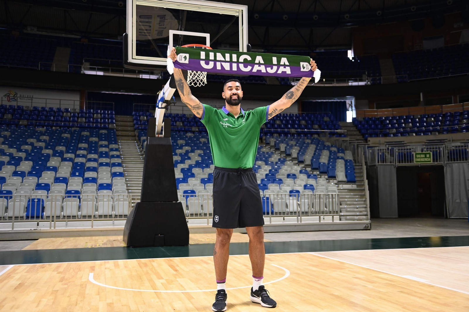 Las fotos de la presentación de Augusto Lima con el Unicaja