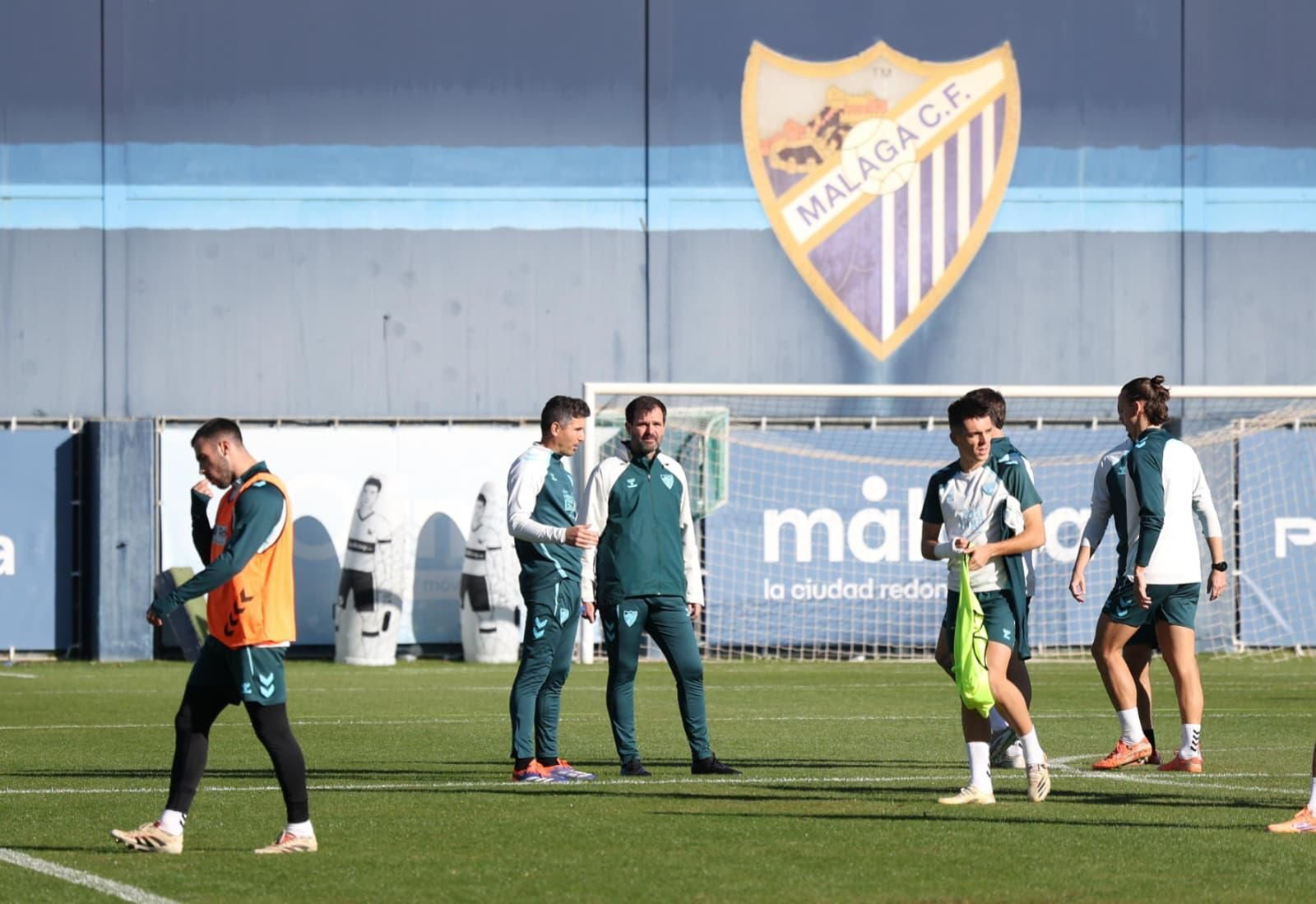 Juan Carlos Andrés ya ejerce como mano derecha de Funes en el Málaga CF
