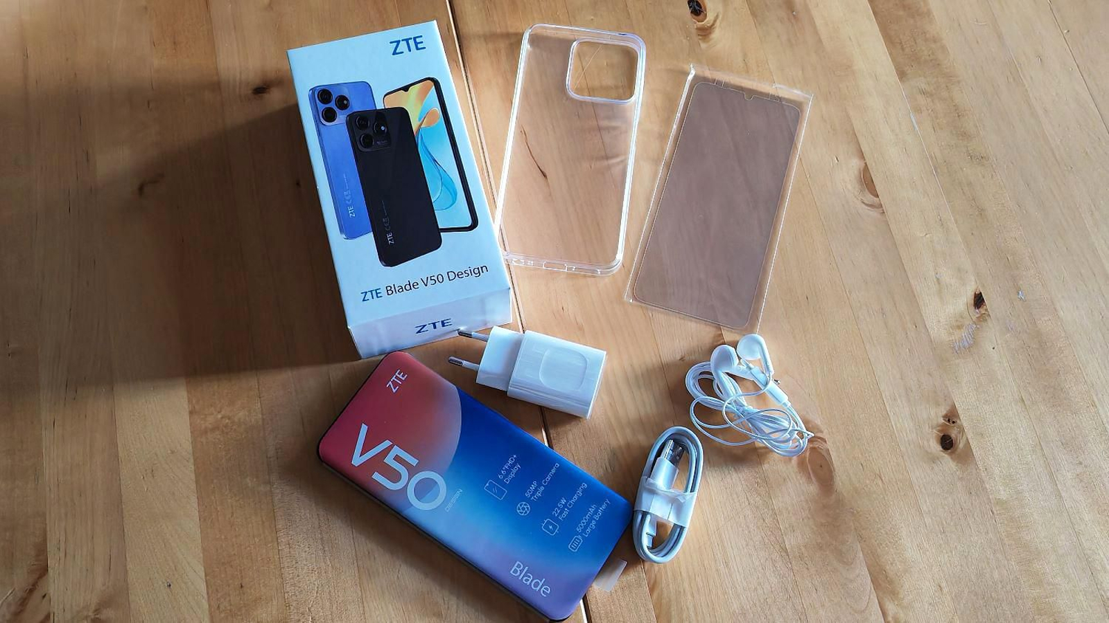 El smartphone ZTE Blade V50 Design