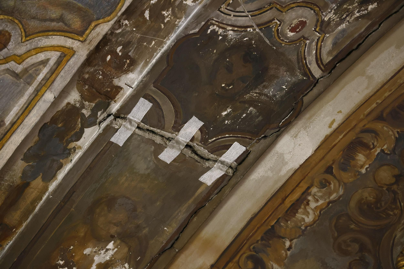 Las imágenes de la restauración de la capillita de San José