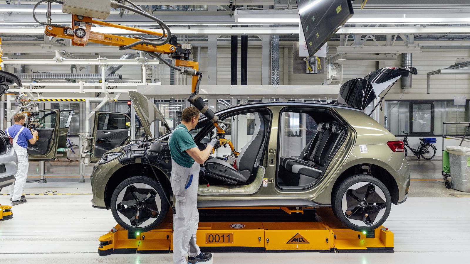 El Volkswagen ID.3 estaría entre los que abandonarían la planta de Zwickau, si bien su producción se mantendría en Alemania.