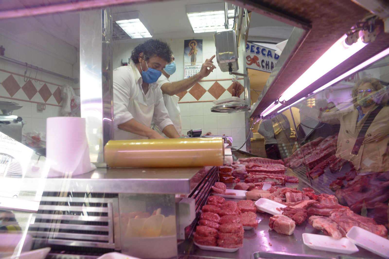 Fotos del centro de Algeciras en el primer fin de semana de Noviembre