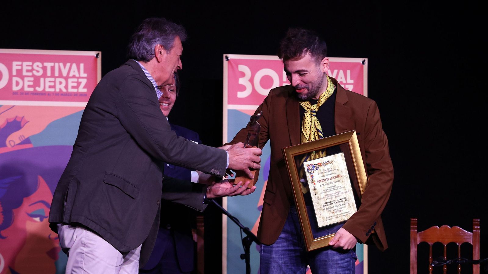 Imágenes de la entrega de premios del Festival de Jerez 2025