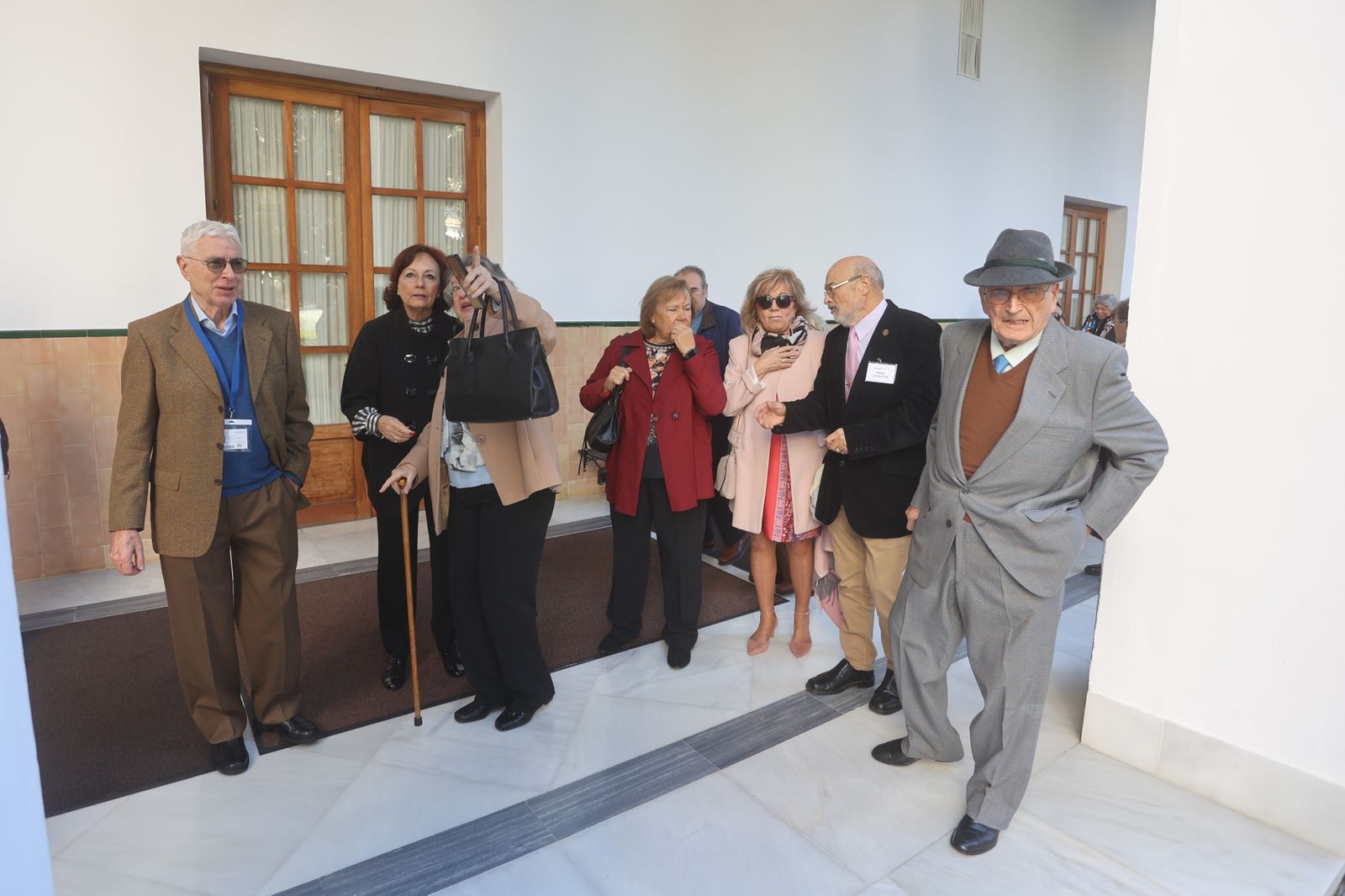 Visita de la última promoción de enfermería(1972) que trabajó en el Hospital de las Cinco Llagas