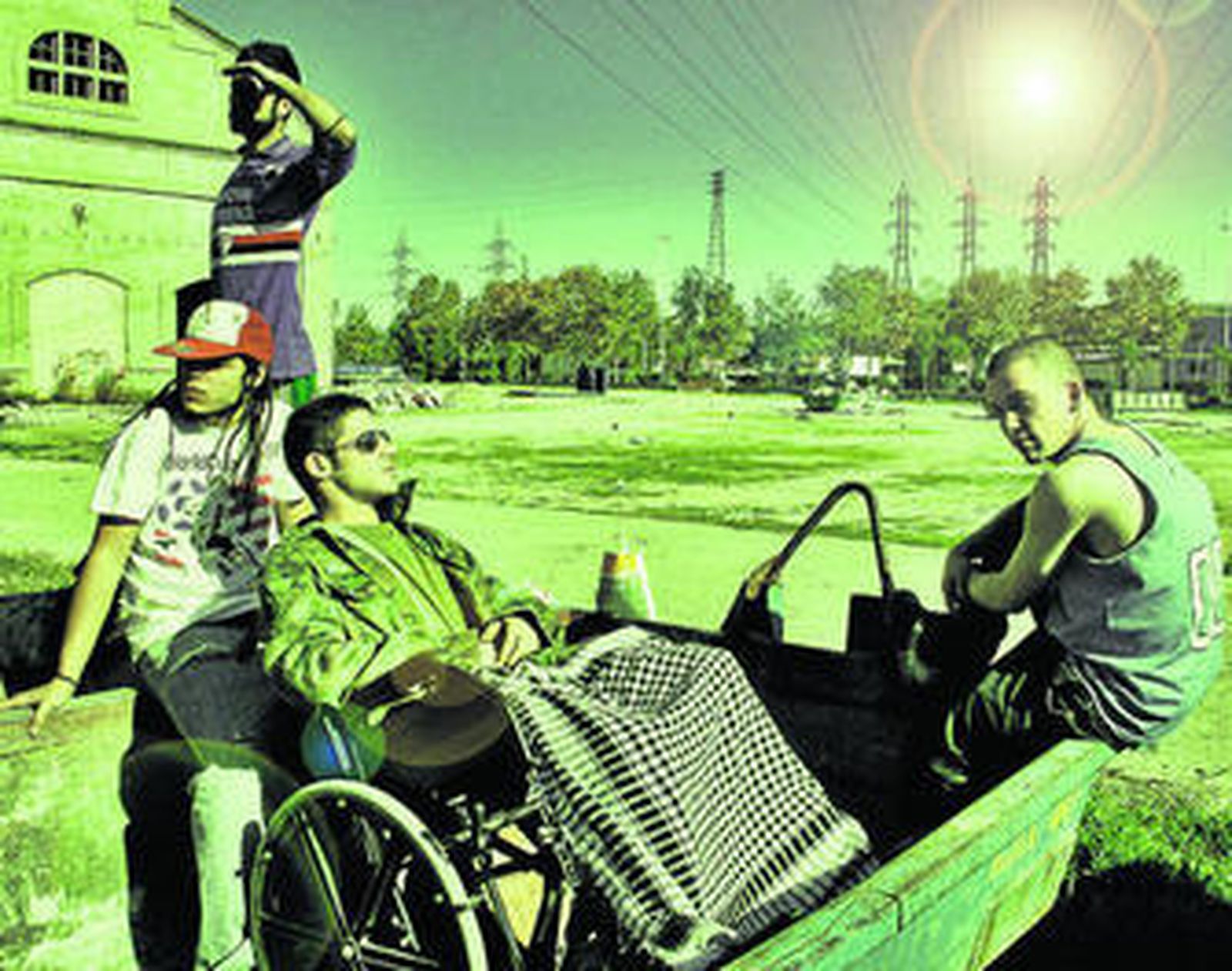 Una imagen de la serie 'Malviviendo', de la productora sevillana Different.