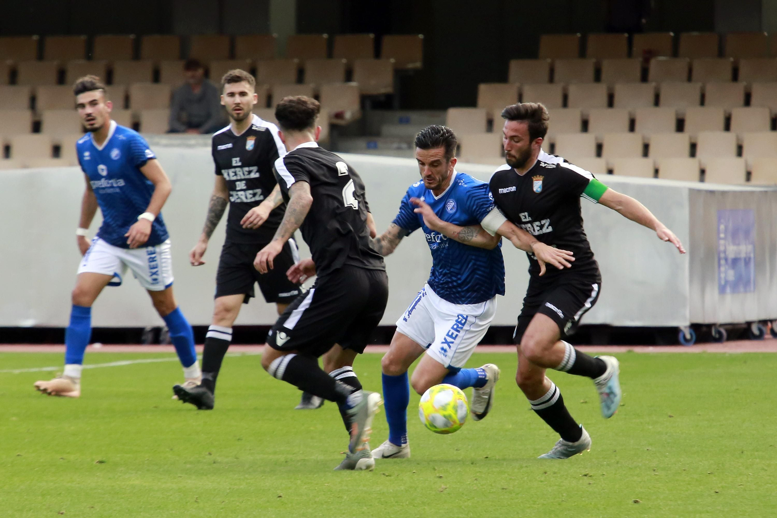 Derbi entre Xerez DFC y Xerez CD en Chapín