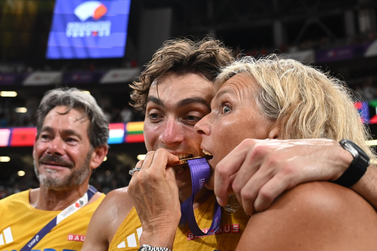 Las fotos del récord mundial de Duplantis y del resto de la jornada