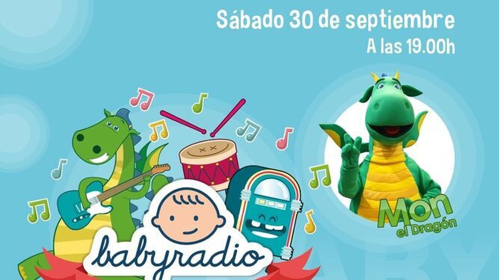 El espectáculo de Babyradio hará las delicias de toda la familia.