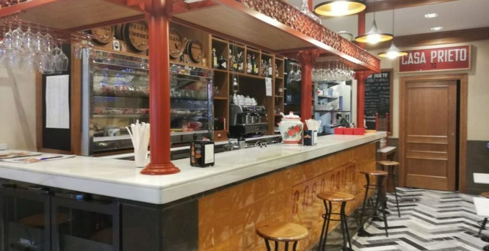 La barra del establecimiento