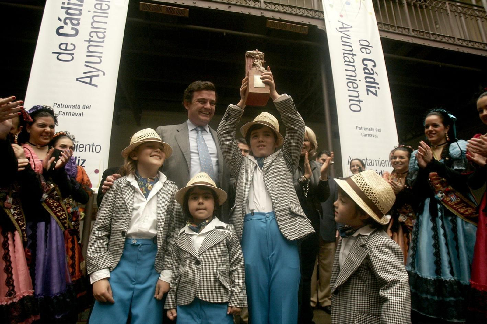 Así era la entrega de premios del COAC - Homenaje al Comparsista