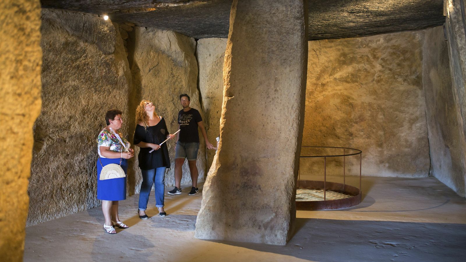 Dolmen de Menga, en Antequera.
