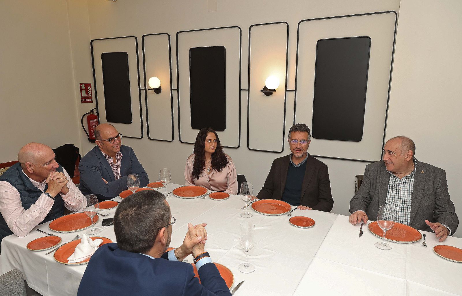 Imágenes de la tertulia de Cuaresma organizada por Europa Sur en La Línea