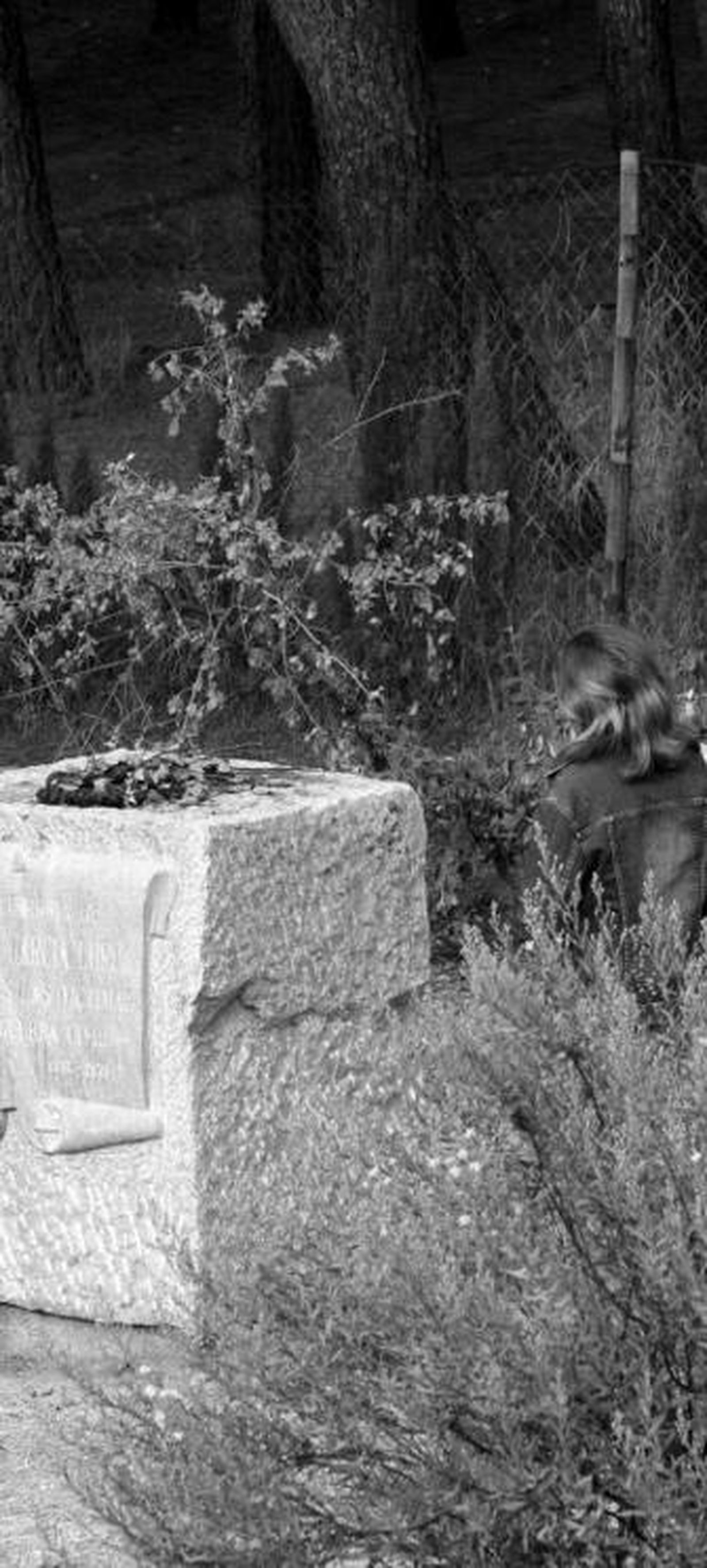 Monolito en Víznar que recuerda a todas las víctimas de la Guerra Civil.