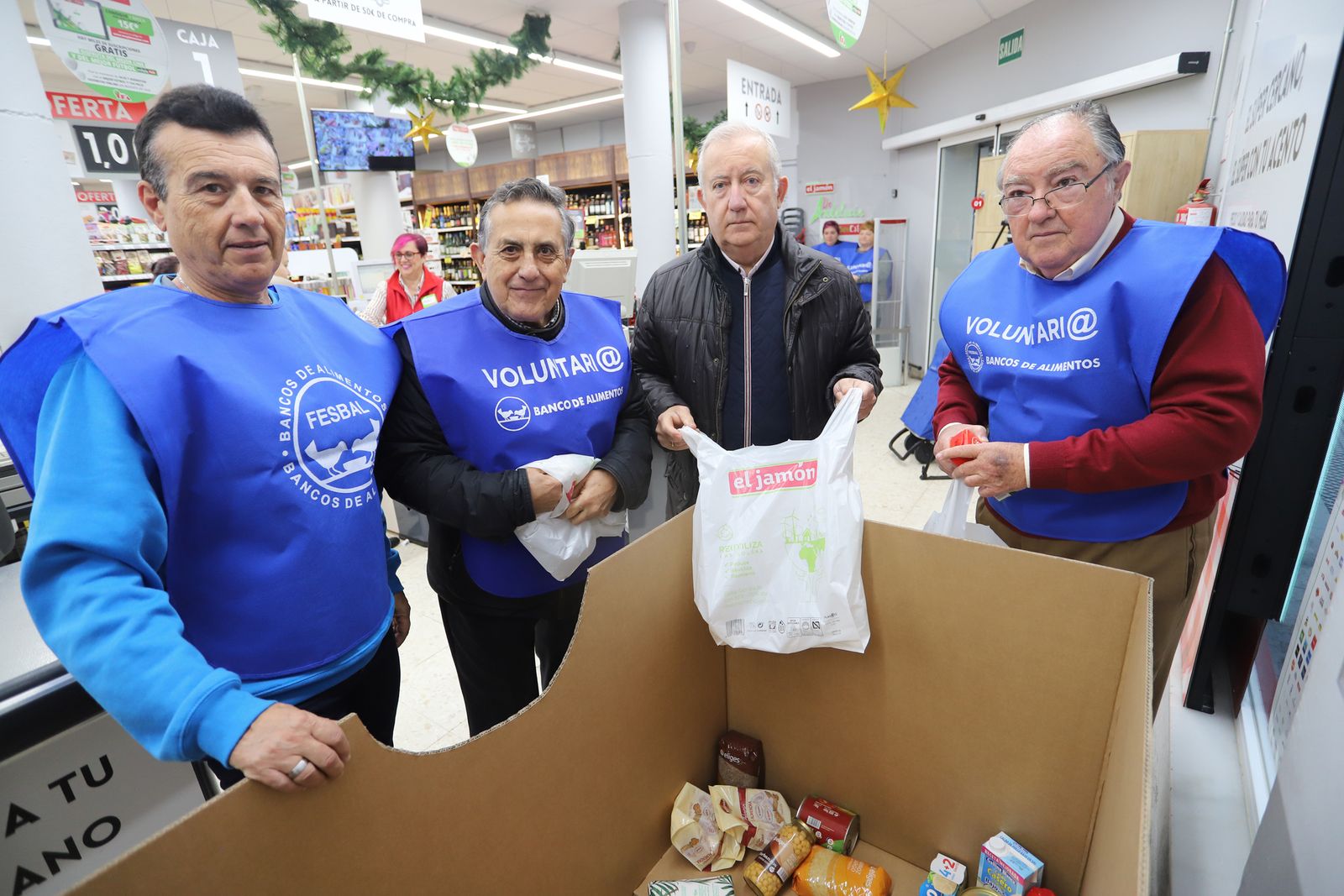 Imágenes de la gran Recogida del Banco de alimentos 2019