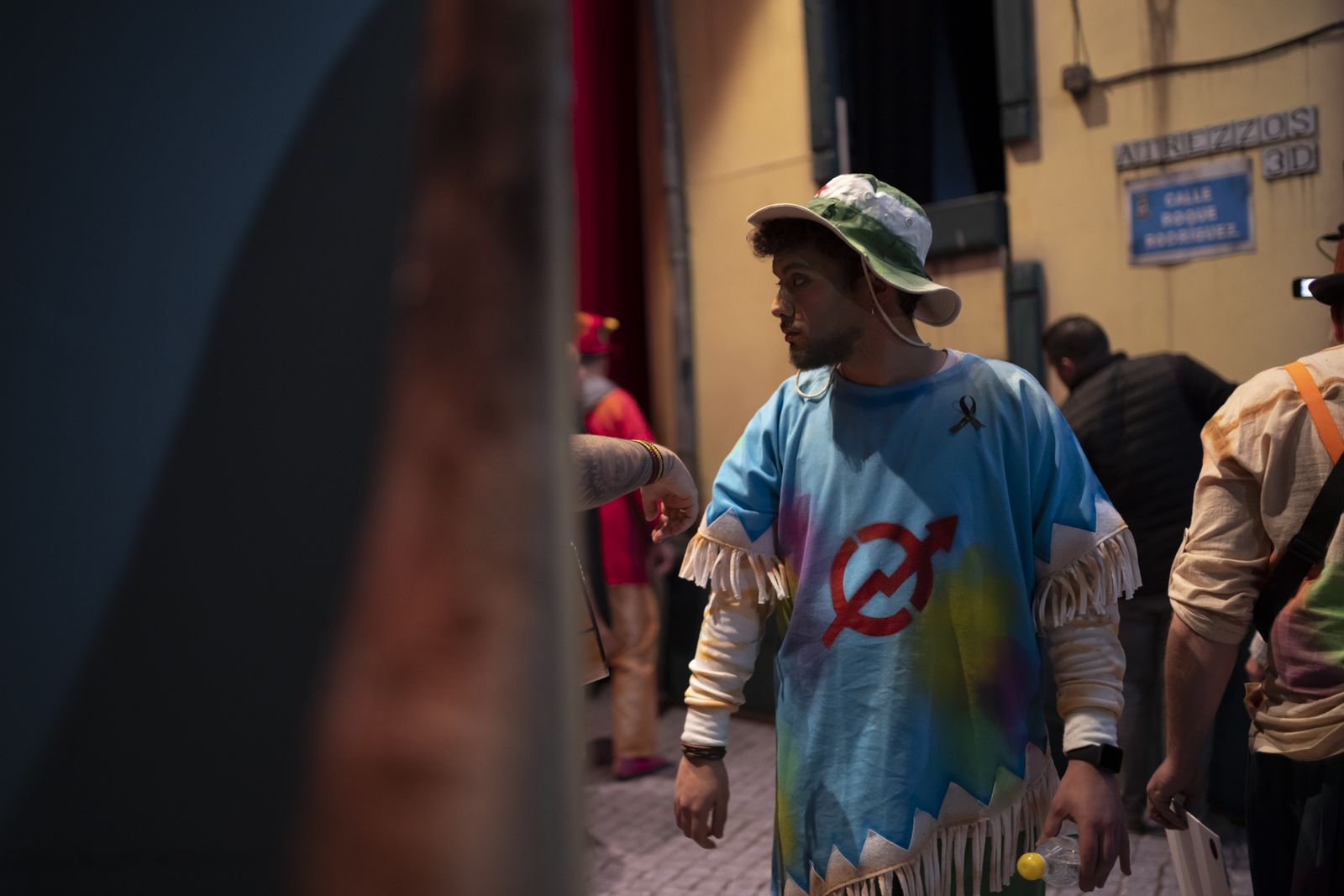 Imágenes de la actuación de la comparsa de Huelva "Los garrapatas" en el Carnaval Colombino