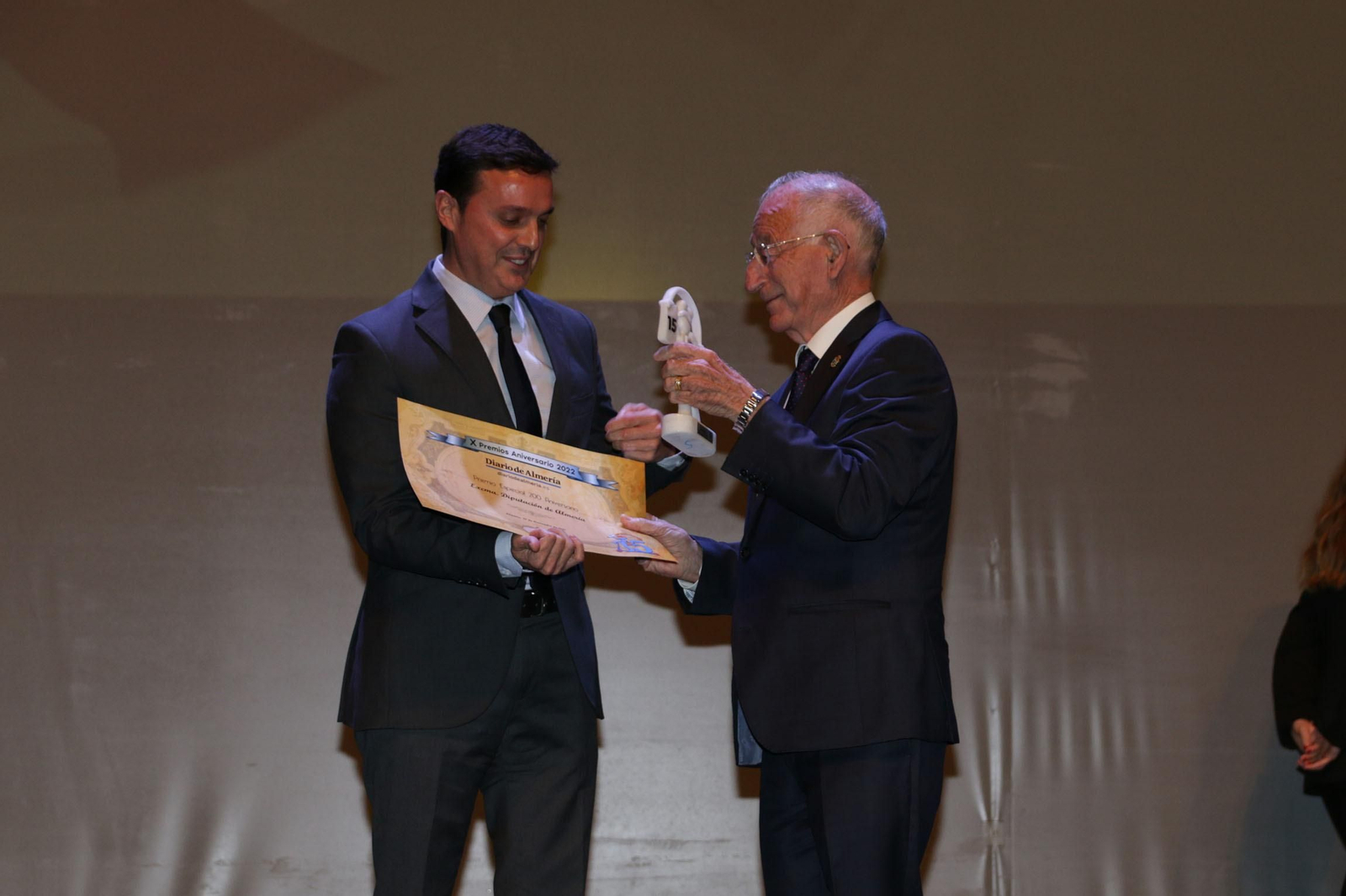 Gala XV aniversario Diario de Almería, en Roquetas de Mar