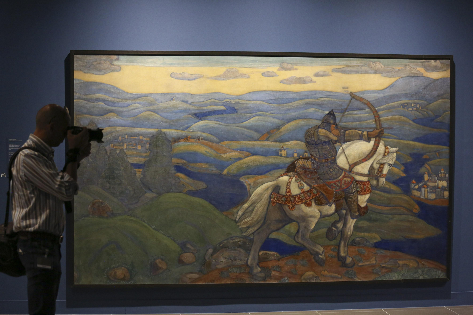 Las exposiciones 'En busca de Shambhala' y 'Poesía y Vida', dedicadas respectivamente a Nikolái Roerich y Anna Ajmátova