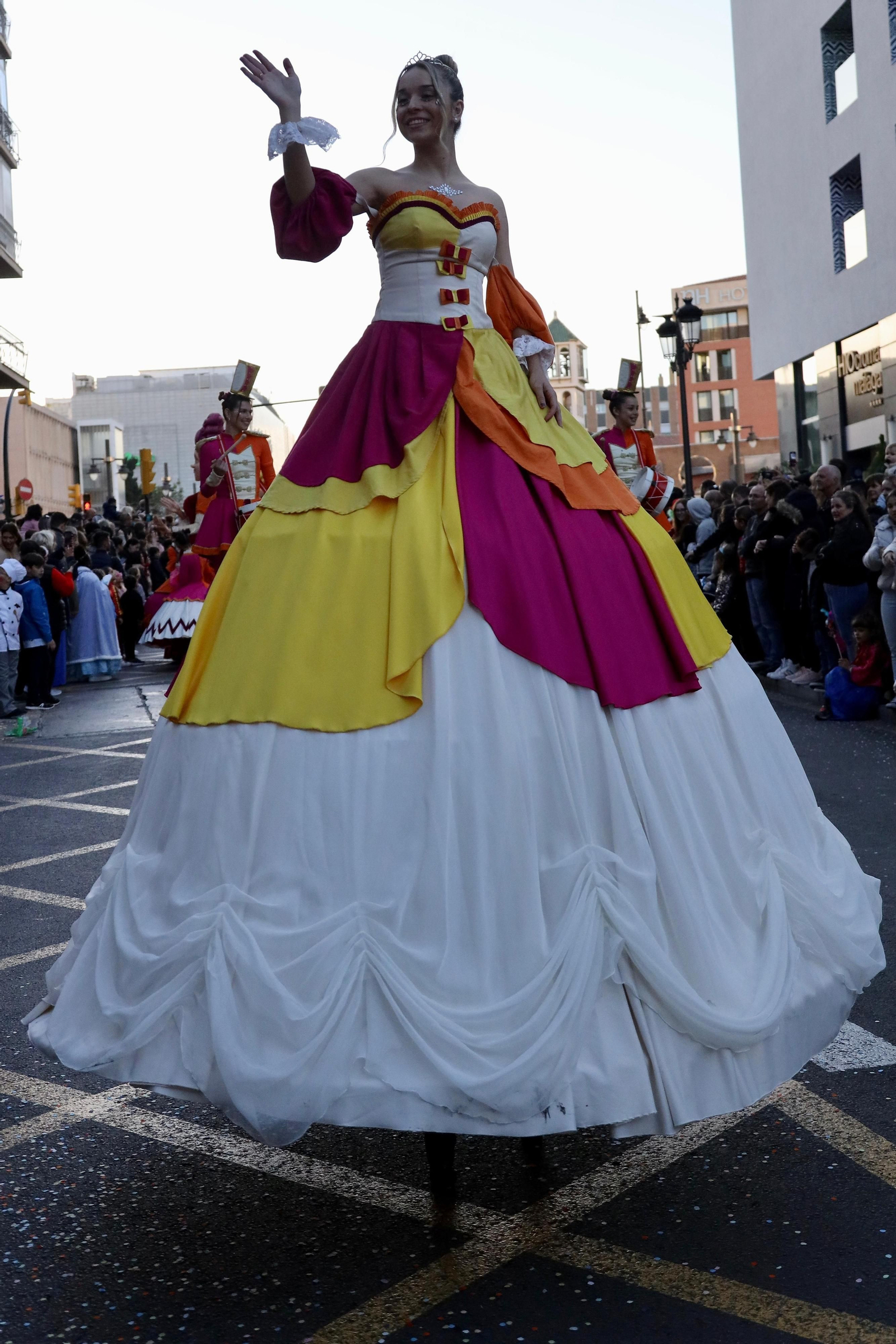 El desfile del Carnaval de Málaga, en fotos