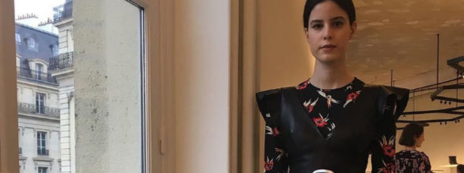 Vestido setentero de la colección de P/V de Isabel Marant. / INSTAGRAM