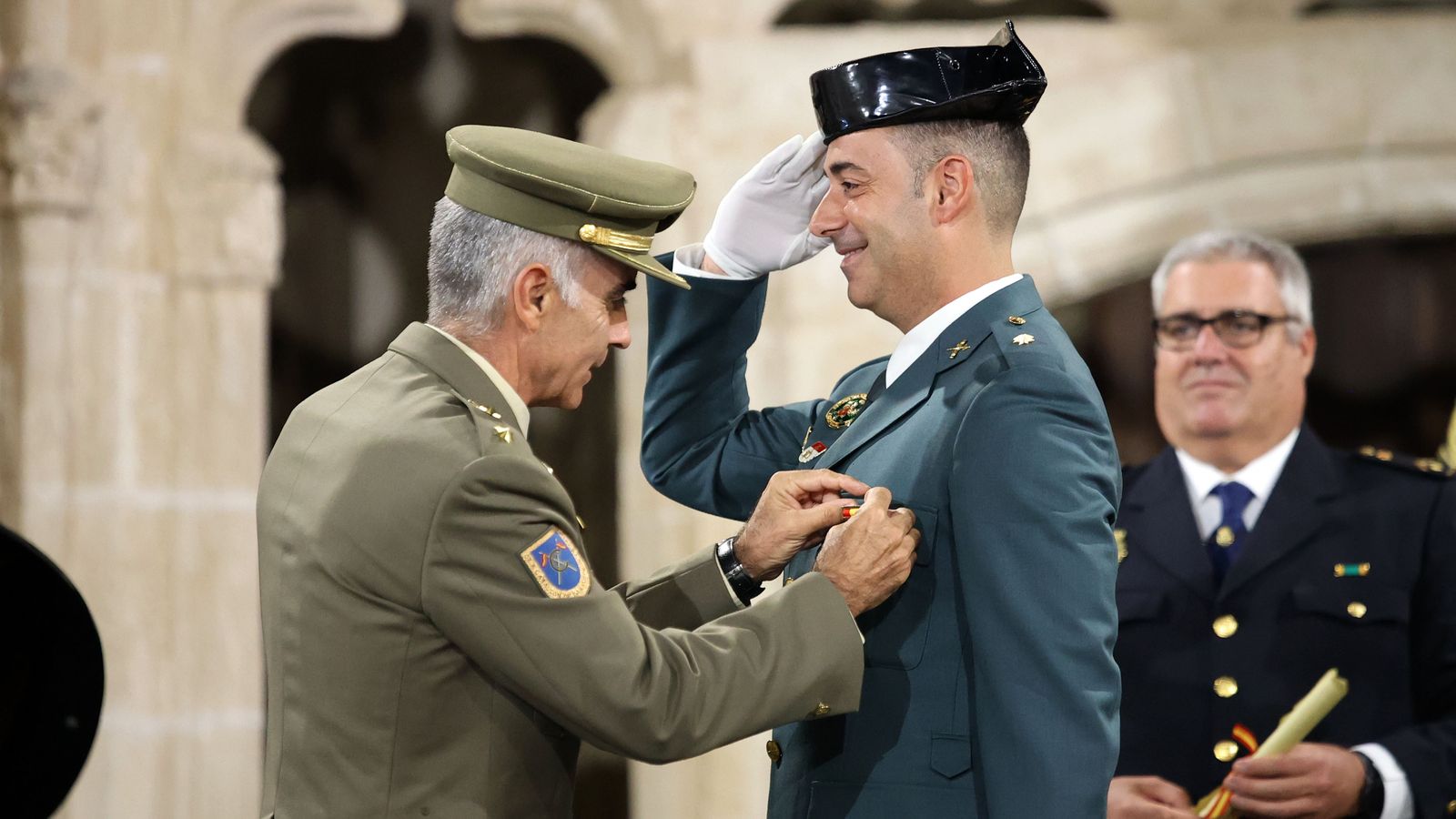 Entrega de medallas de la Asociación Santo Ángel de la Policía Nacional de Jerez