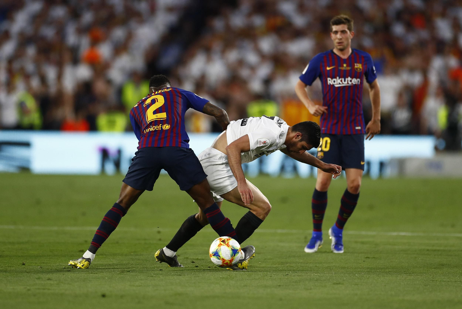 Las fotos de la final de la Copa del Rey entre el Barcelona y el Valencia en el Benito Villamarín