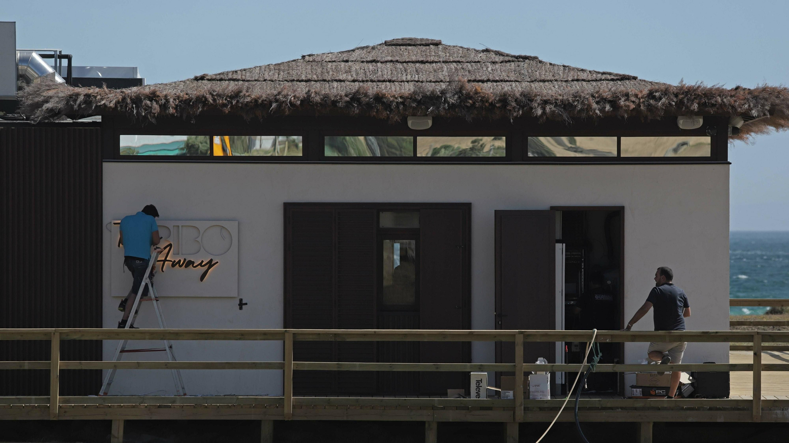 Últimos detalles para la apertura del restaurante Bibo Tarifa del chef Dani García