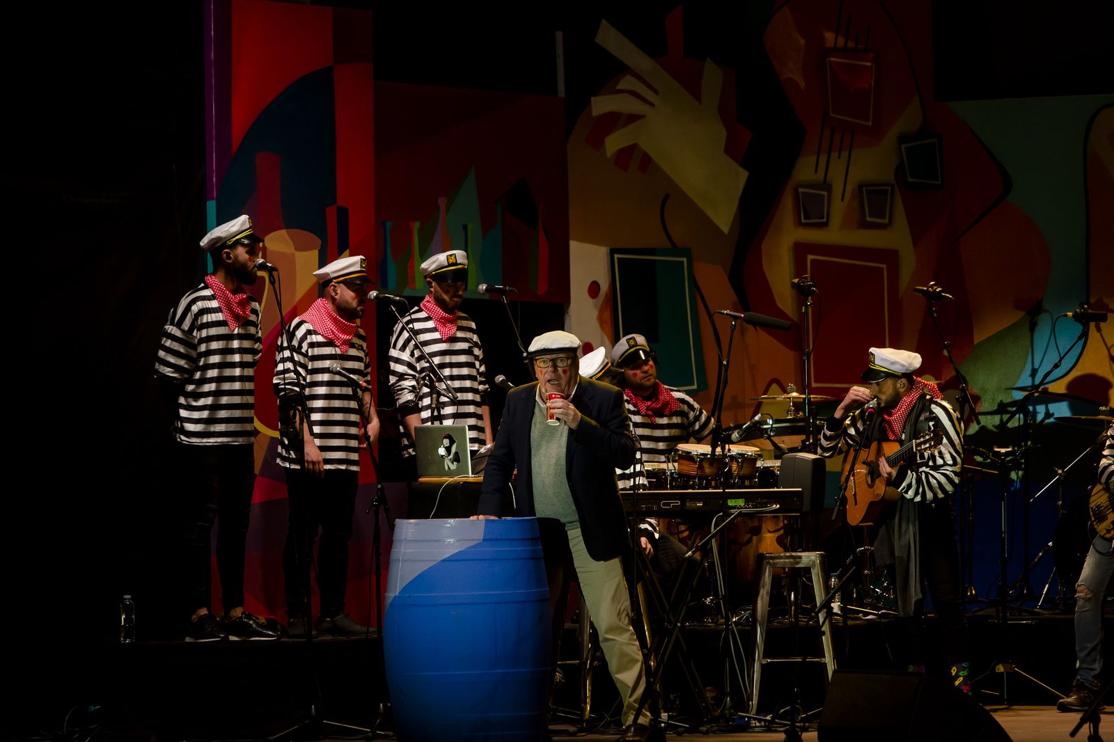 Las imágenes del pregón del Carnaval de David Palomar