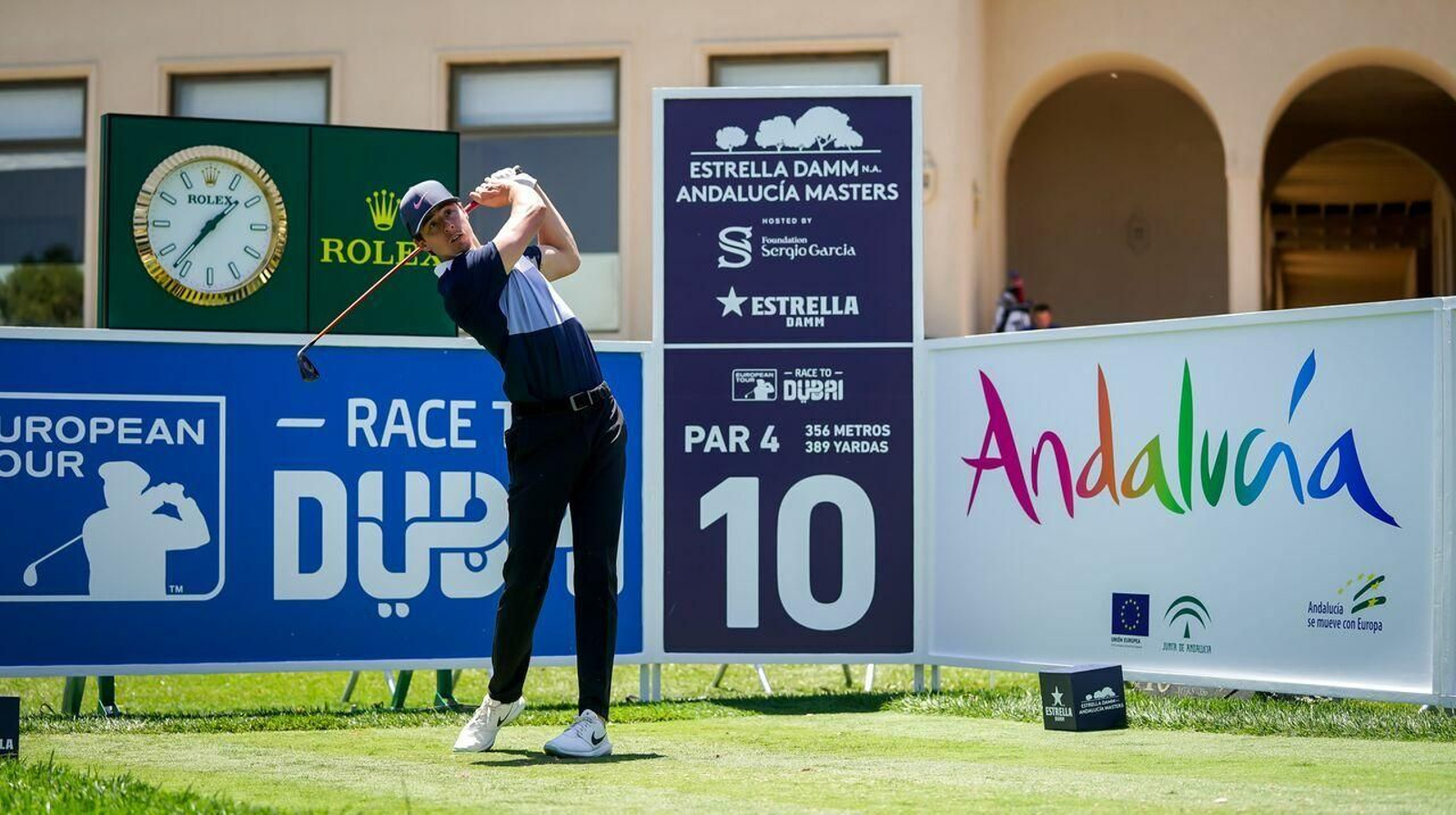 La fiesta de los españoles en Valderrama