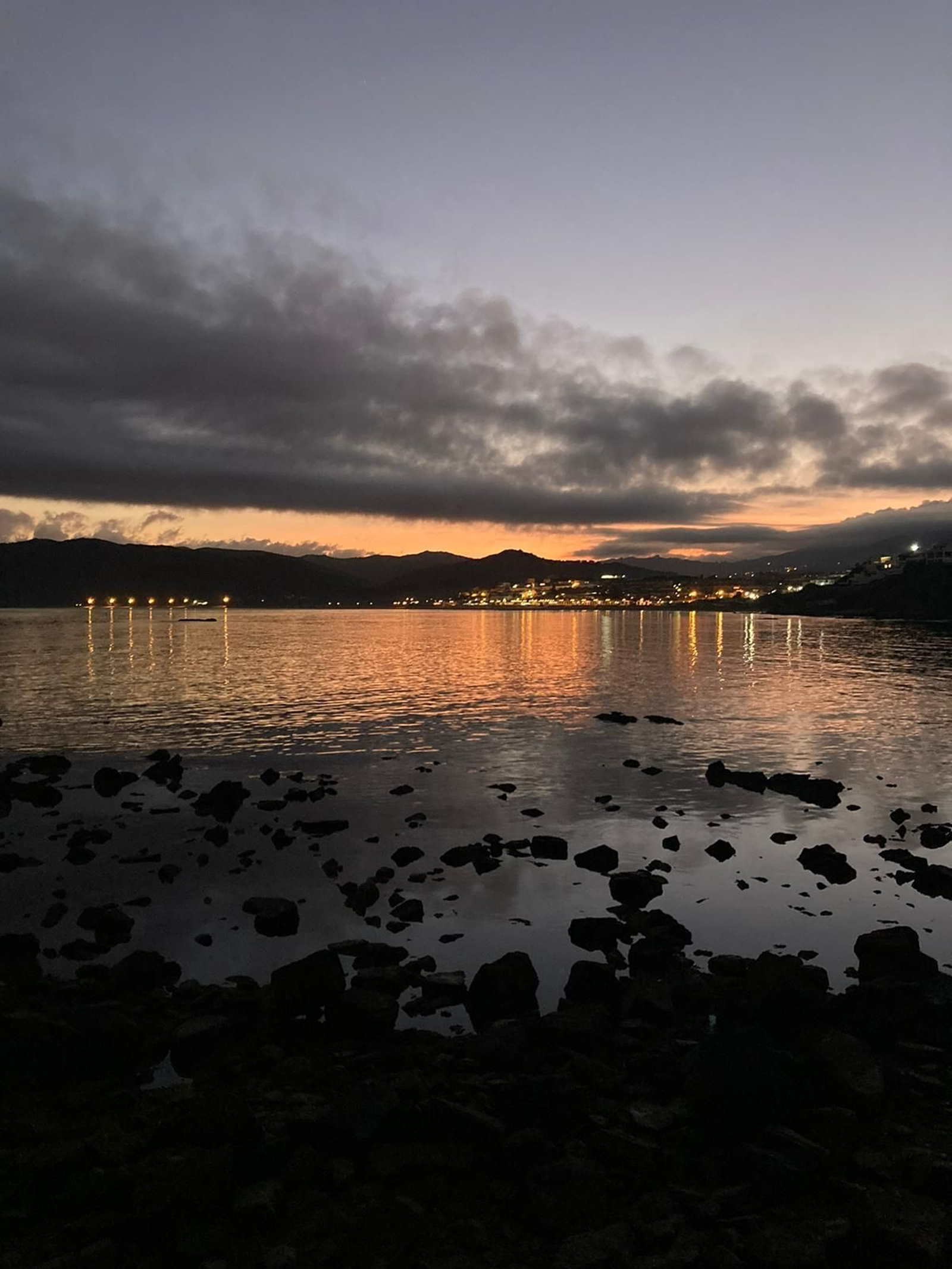 Atardecer desde el Parque del Centenario.